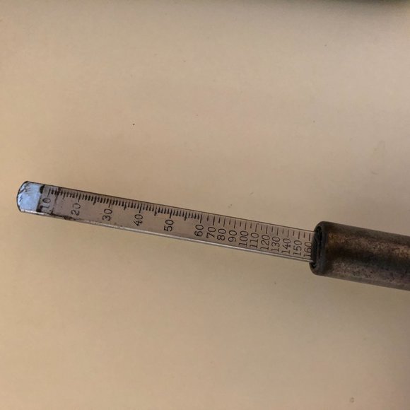 ANTIQUE TIRE GAUGE  SHRADER & SON SERVICE TIRE GAUGE - Picture 1 of 17